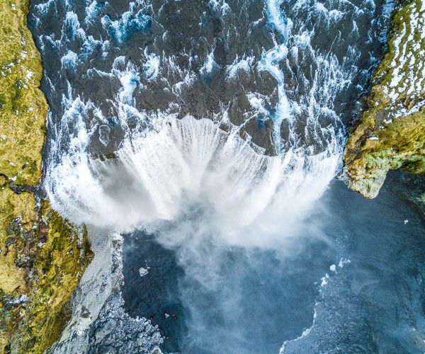 Skógafoss Waterfall, Skógá River, Iceland