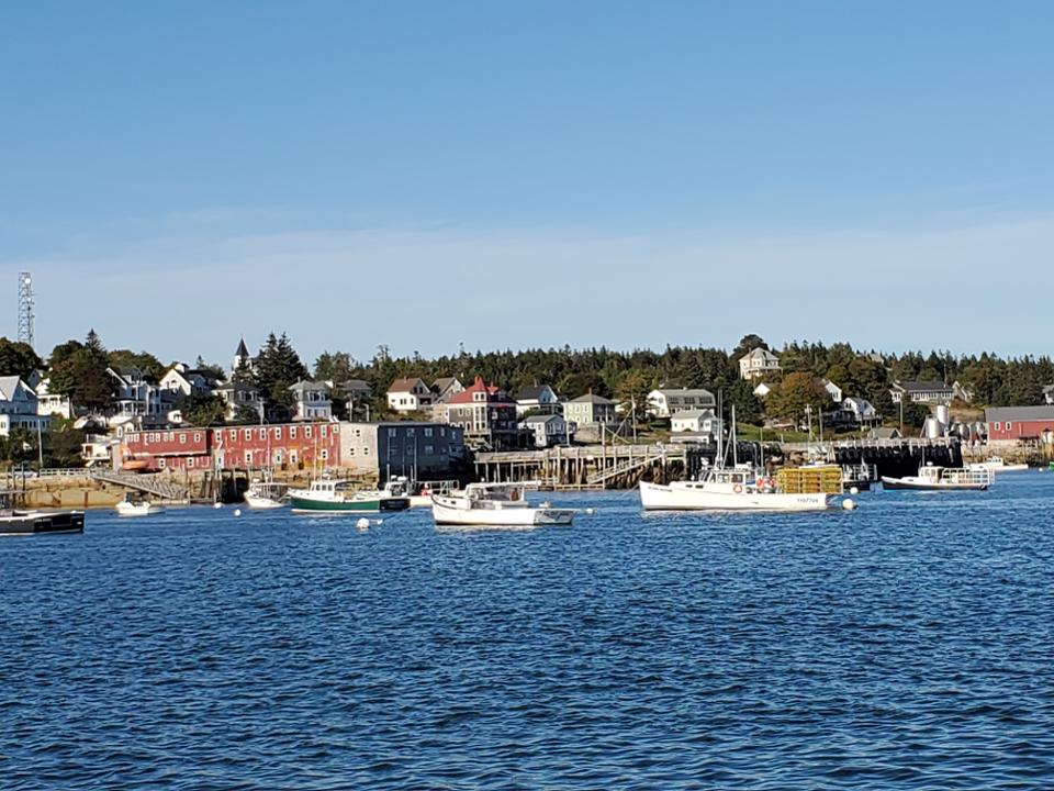 A small fishing town on the coast of Maine.