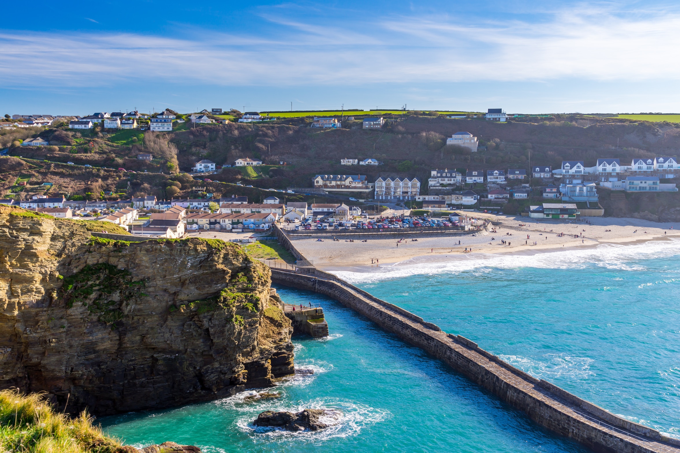 Portreath beach, Cornwall