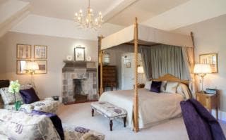 Llangoed Hall hotel, Wye Valley, Powys, Wales