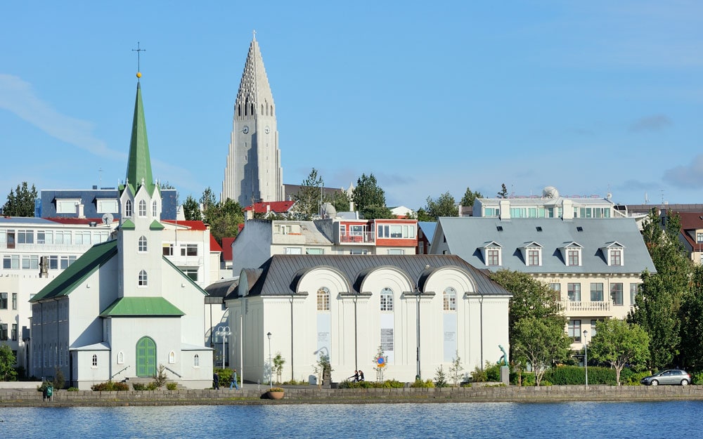 Tjörnin Lake, Reykjavik